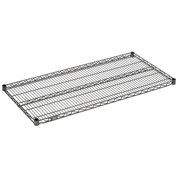 Nexel Nexelon Wire Shelving Add-On, Blue Epoxy, 24W X 14D X 63H A14246N - main